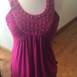 4/$29 Fushia Tunic tank